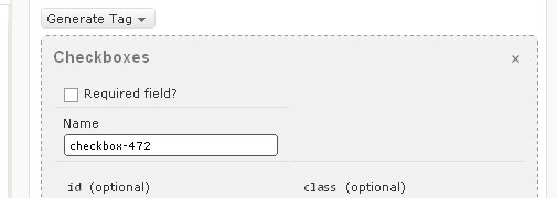 Contact Form 7 plugin screenshot