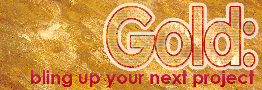 Gold texture Photoshop tutorial image