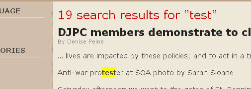 Search Unleashed plugin screenshot